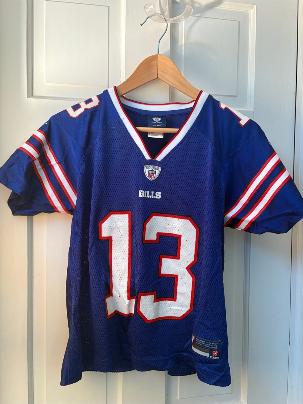 Reebok NFL Equipment Blue Buffalo Bills #13 Football Jersey, women’s small